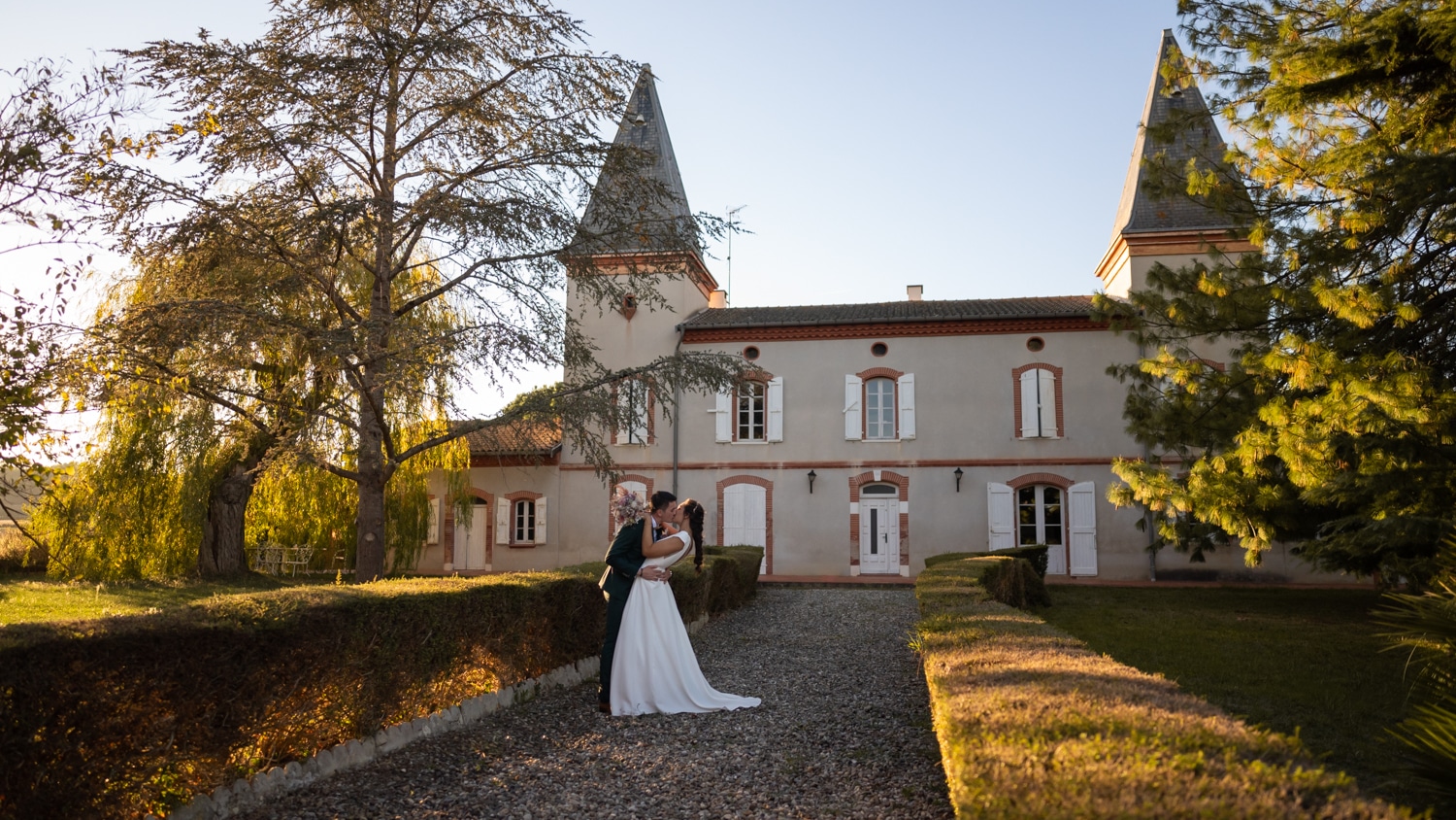 Photographie mariage chateau de moussens Toulouse